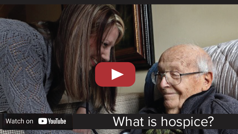 Link to video, What is Hospice? hosted on youtube